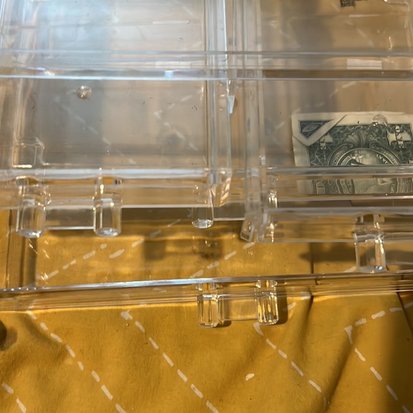 Ikee Design Clear Cosmetic Storage Organizer,/Acrylic/Lucite - Picture 4 of 10